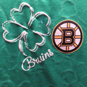 Boston Bruins Shamrock T Shirt